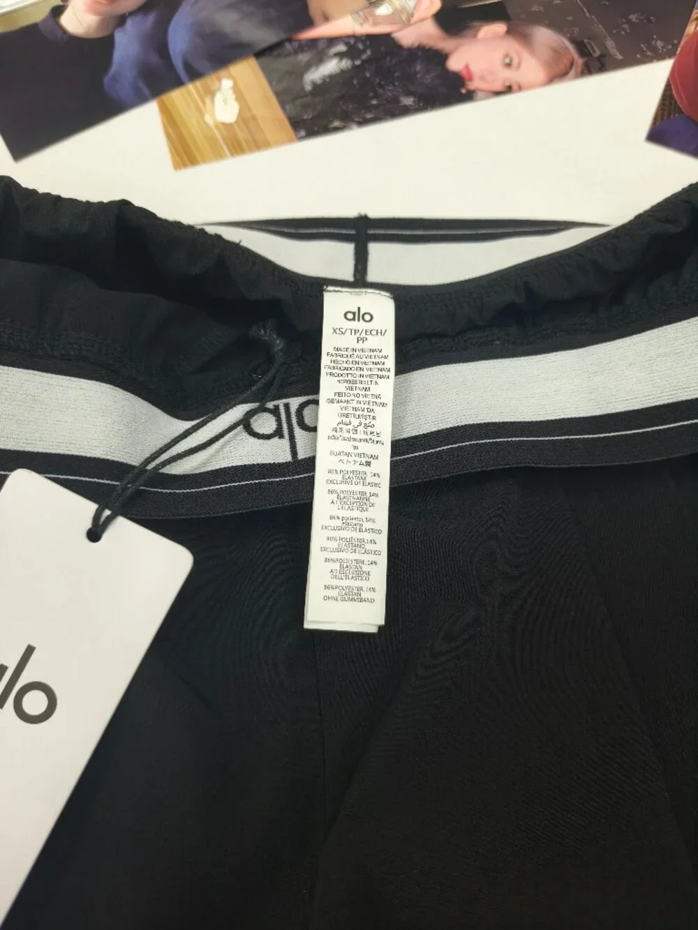 NWT Alo Yoga Straight Leg Trouser Black (Regular) Essential wardrobe staple😁💓